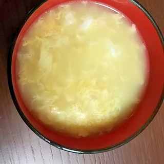 卵と長ねぎの中華スープ